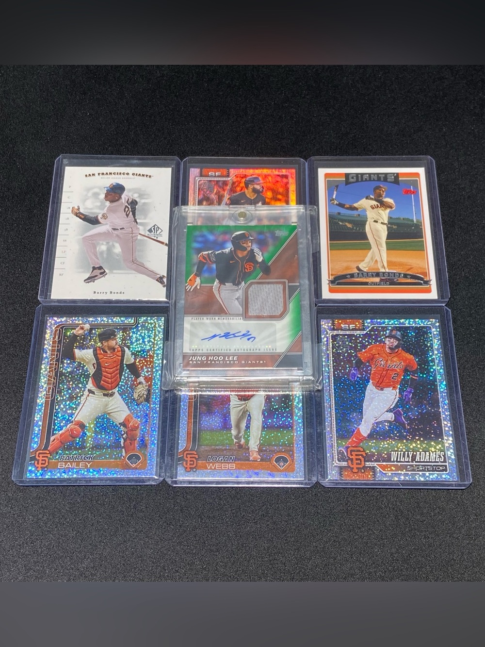 2026 TOPPS Jung Hoo Lee /99 Patch Certified Auto San Francisco Giants Card Lot